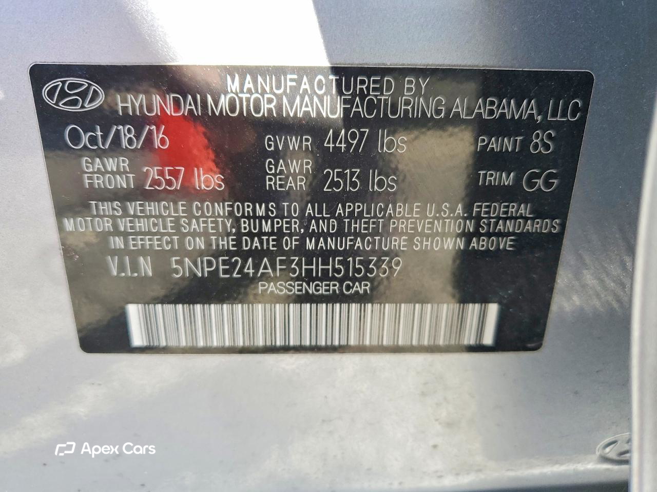 Hyundai Sonata 2017