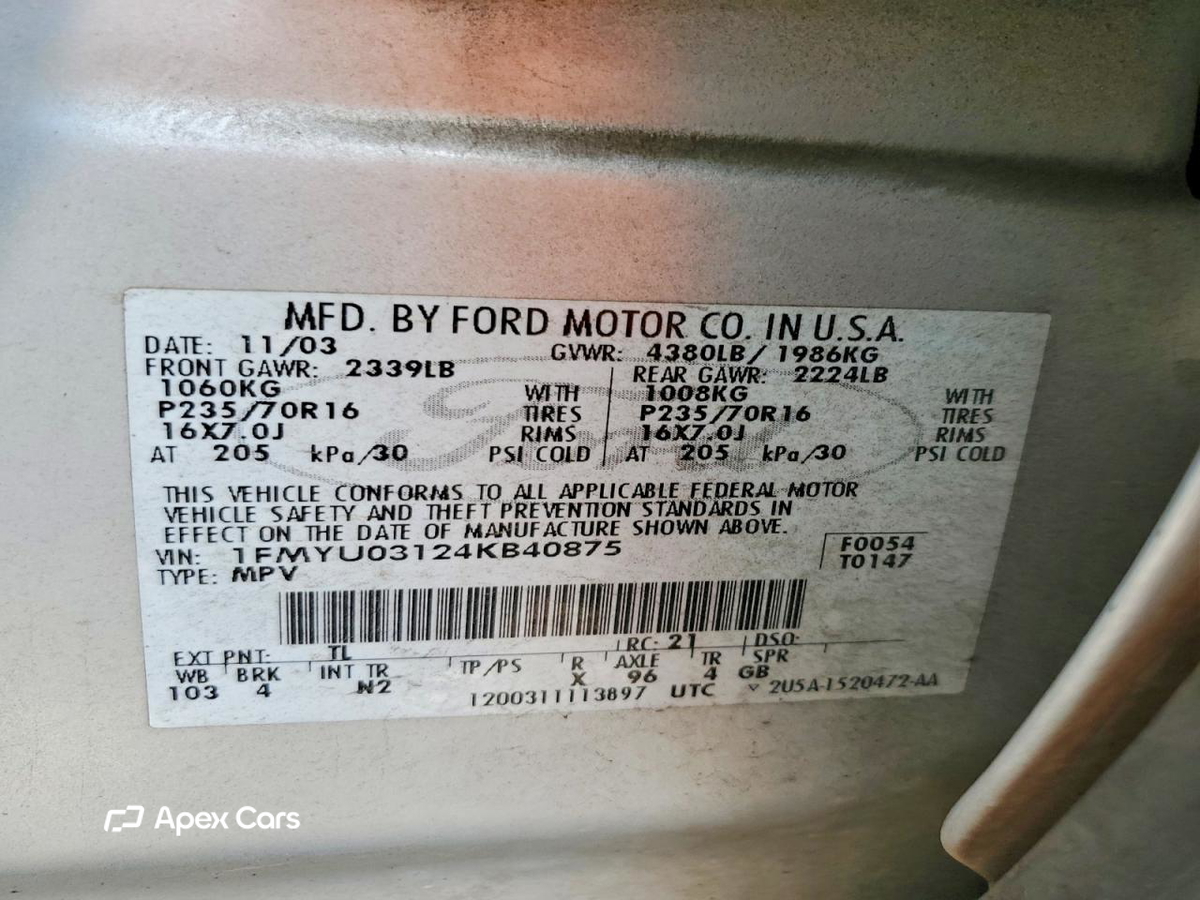 Ford Escape 2004