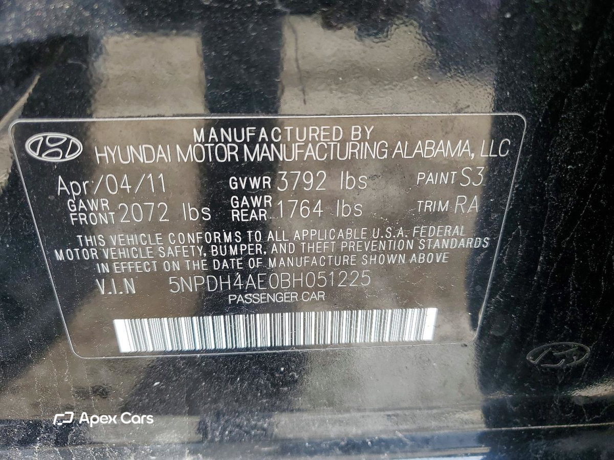 Hyundai Elantra 2011
