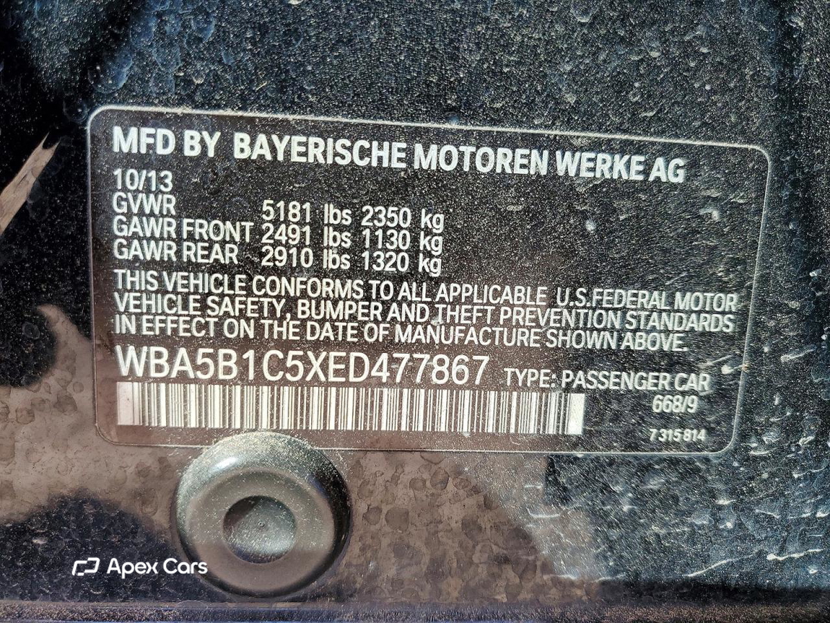 BMW Series 5 2014
