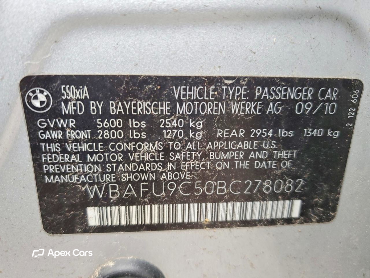 BMW Series 5 2011