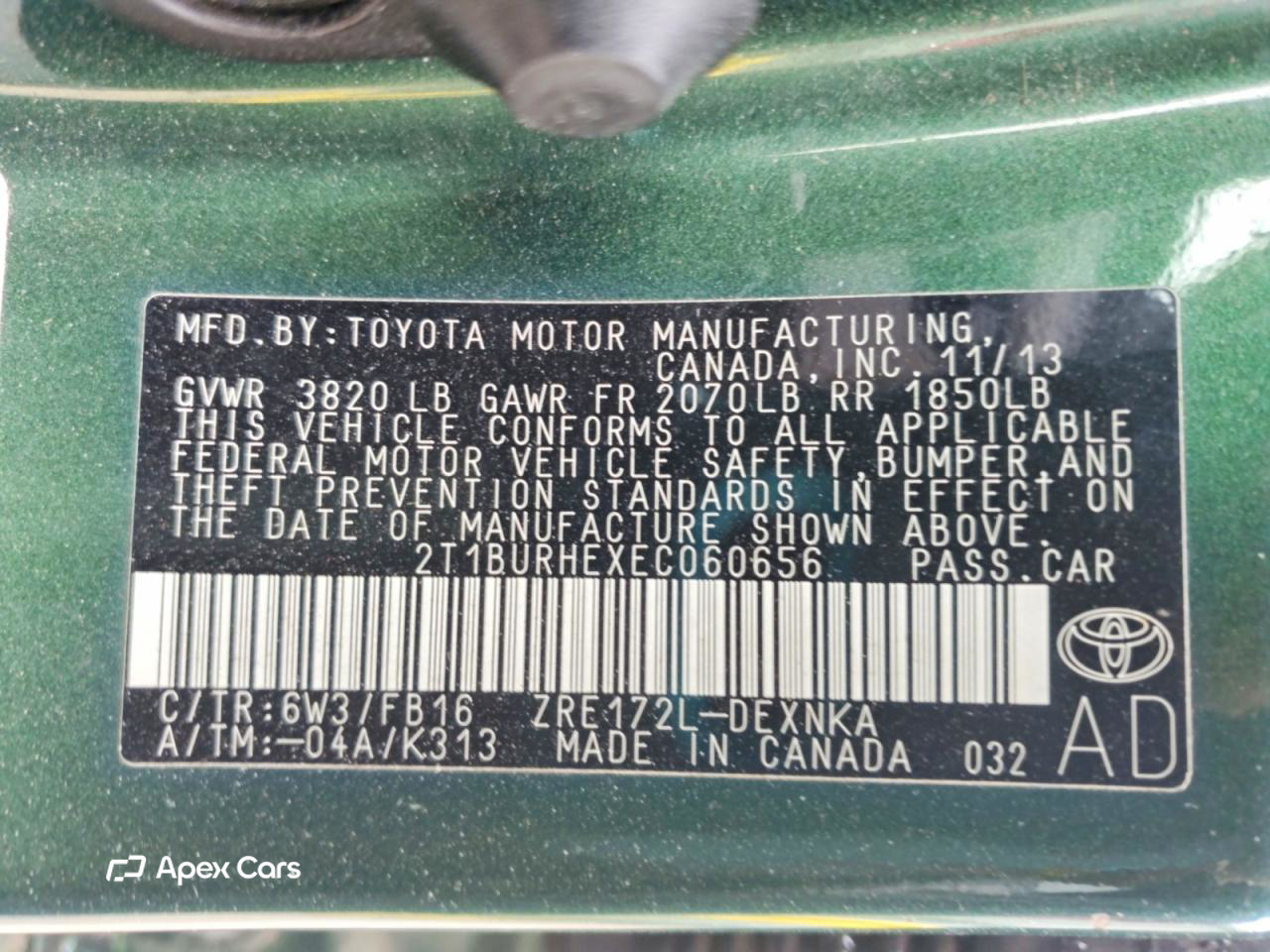 Toyota Corolla 2014