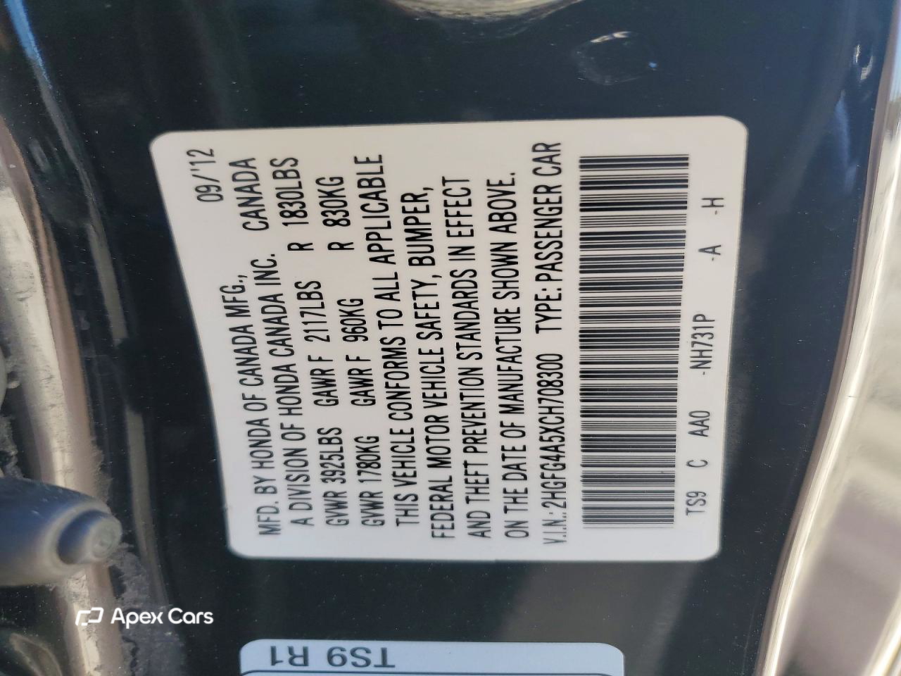 Honda Civic 2012