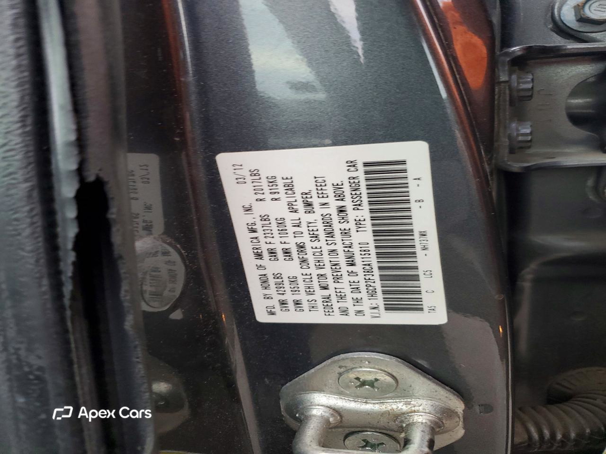 Honda Accord 2012