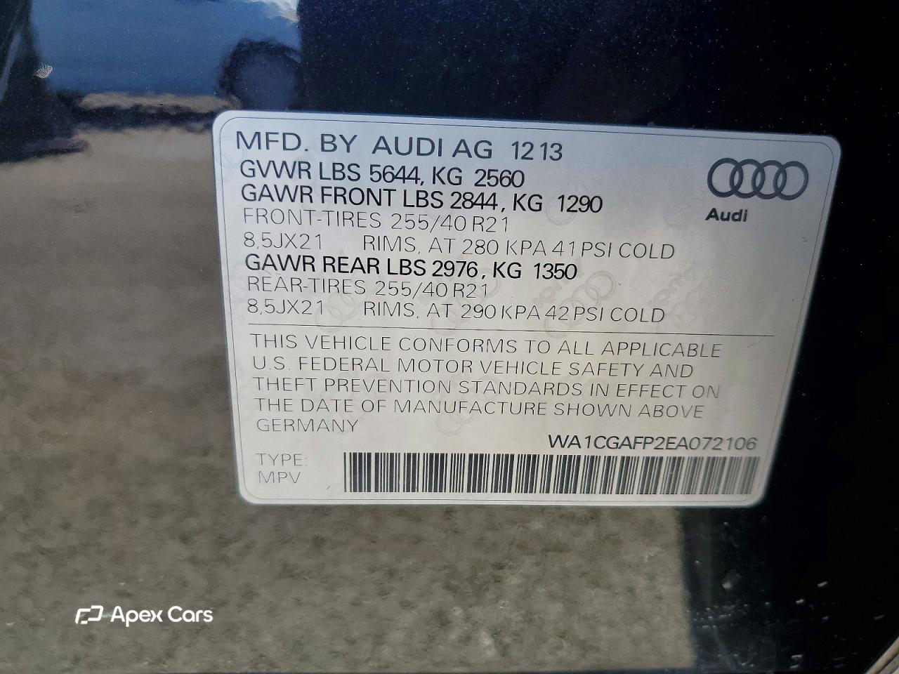 Audi SQ5 2014