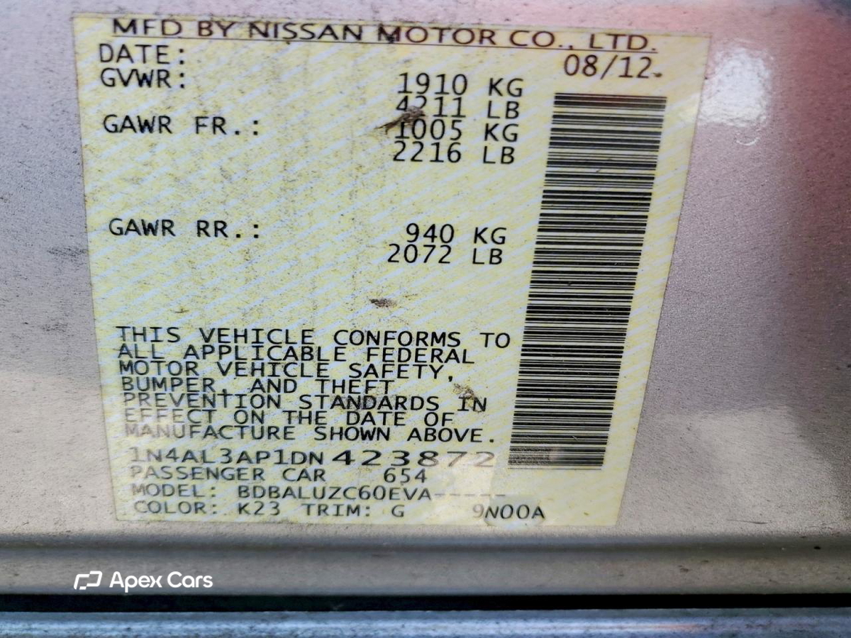 Nissan Altima 2013