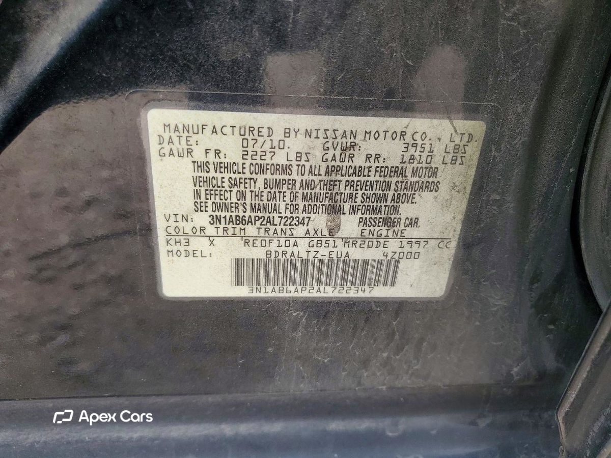 Nissan Sentra 2010