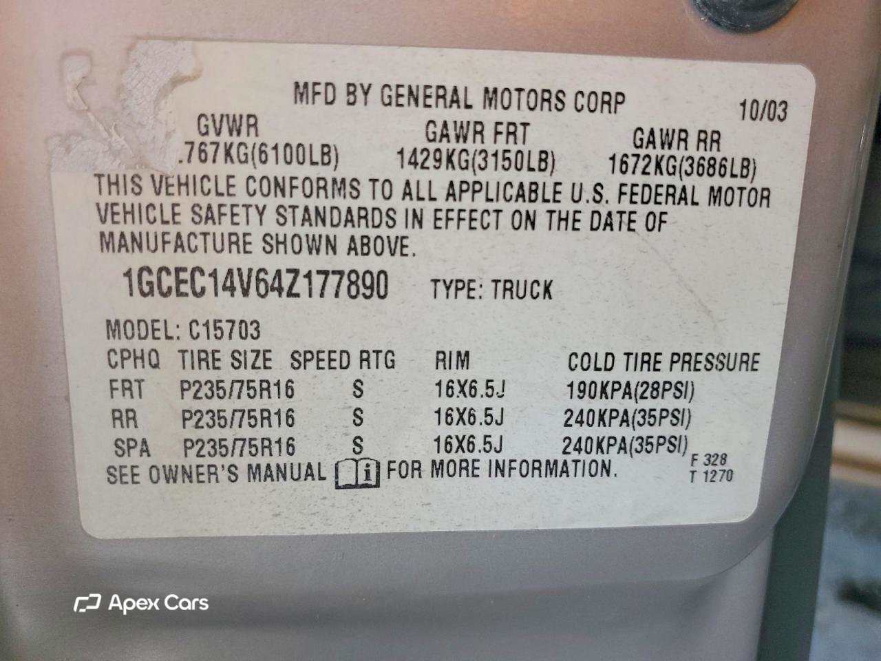Chevrolet Silverado 2004