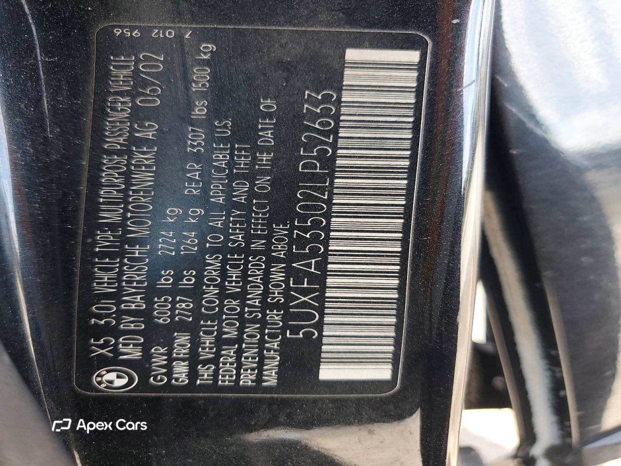 BMW X5 2002