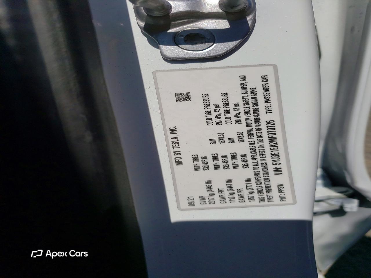 Tesla Model 3 2021