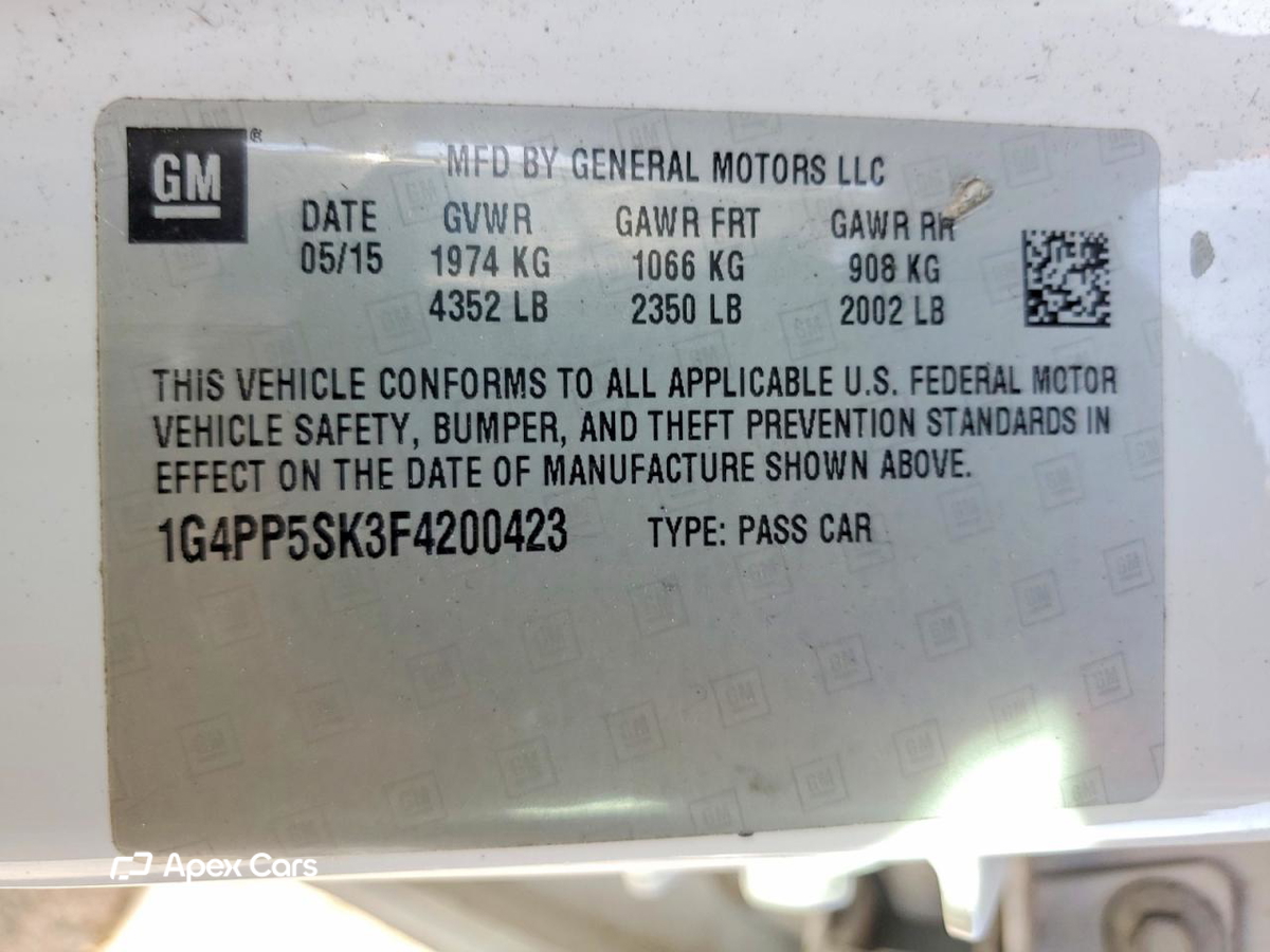 Buick Verano 2015