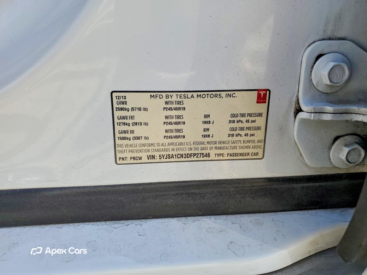 Tesla Model S 2013