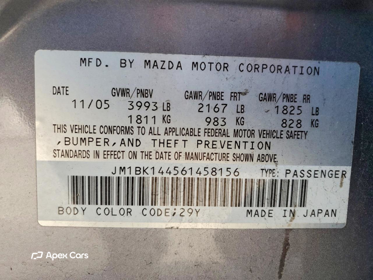 Mazda 3 2006