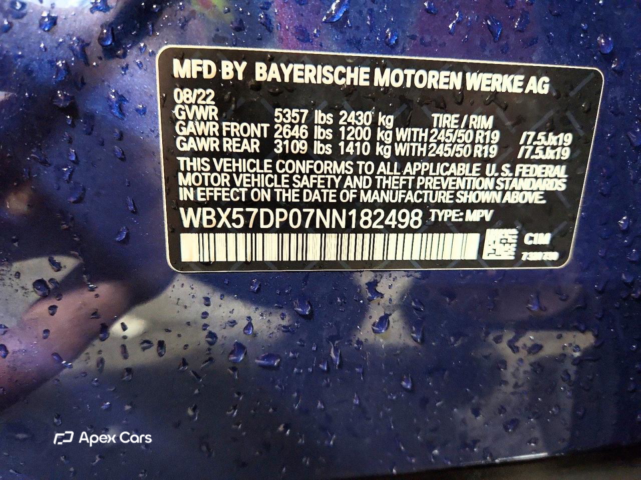 BMW X3 2022