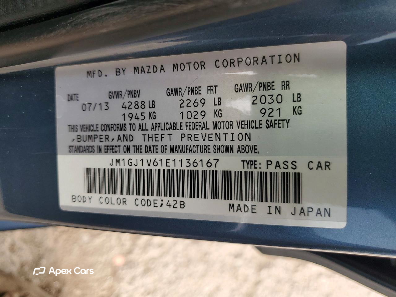 Mazda 6 2014