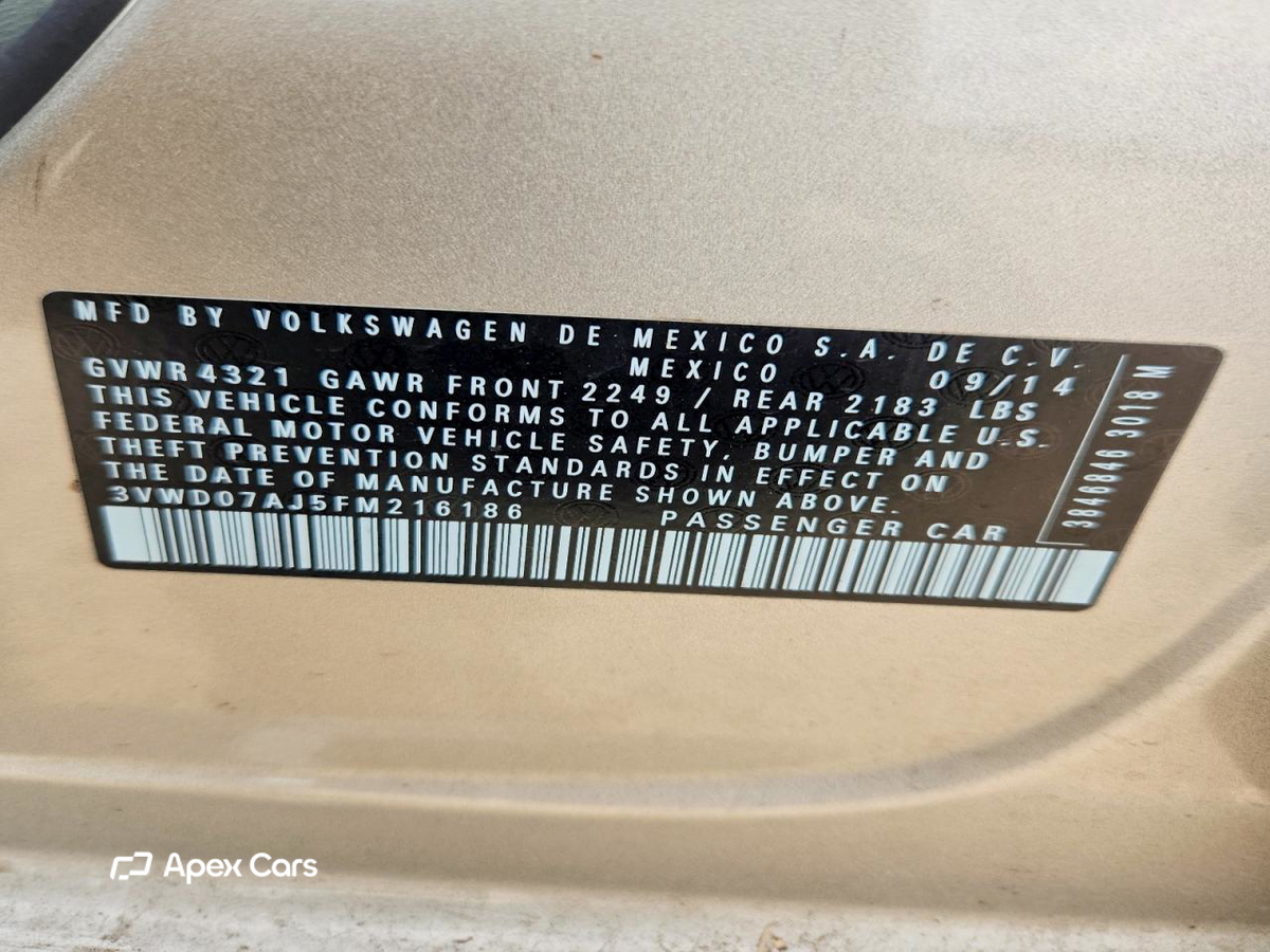 Volkswagen Jetta 2015