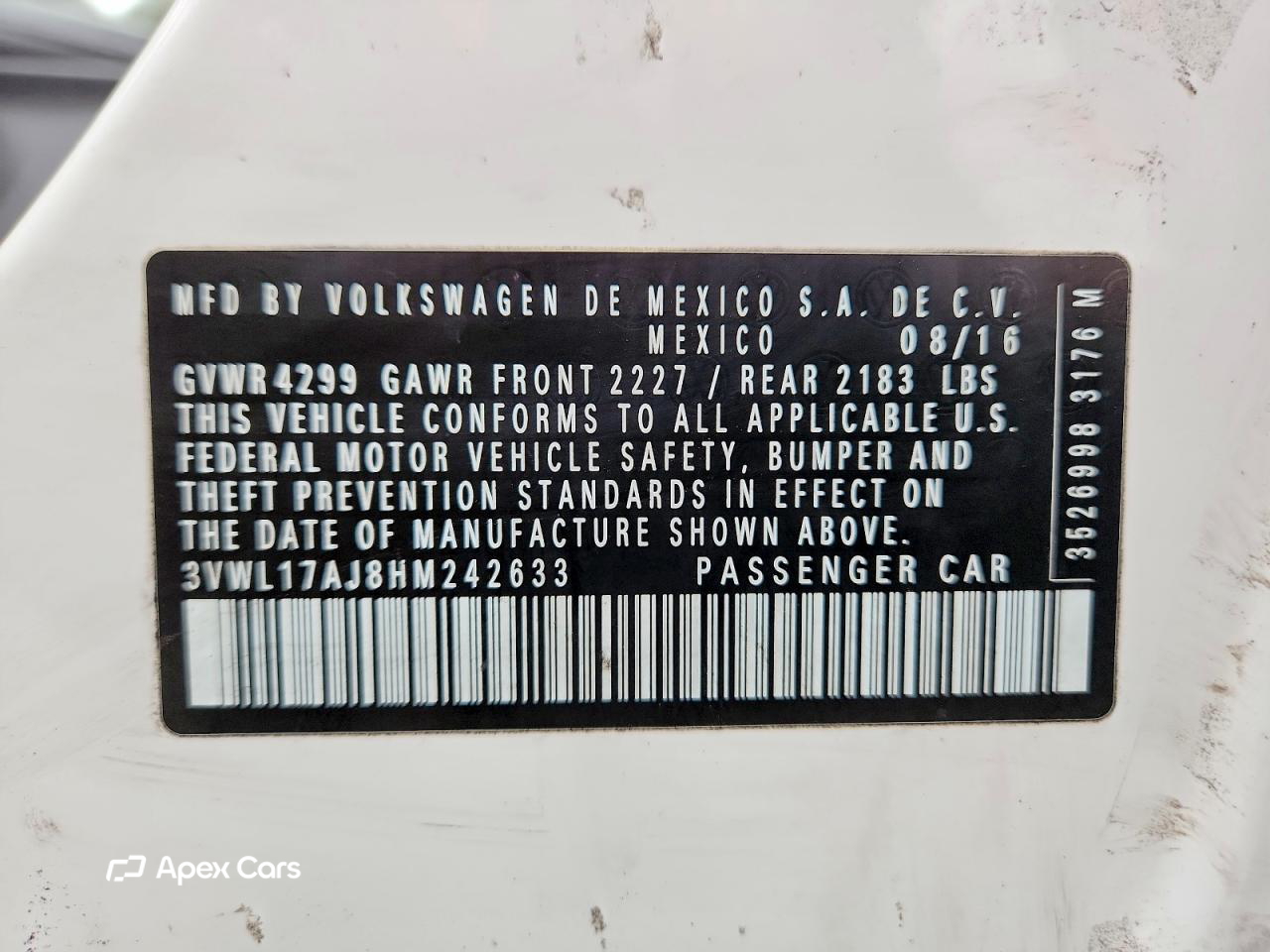 Volkswagen Jetta 2017