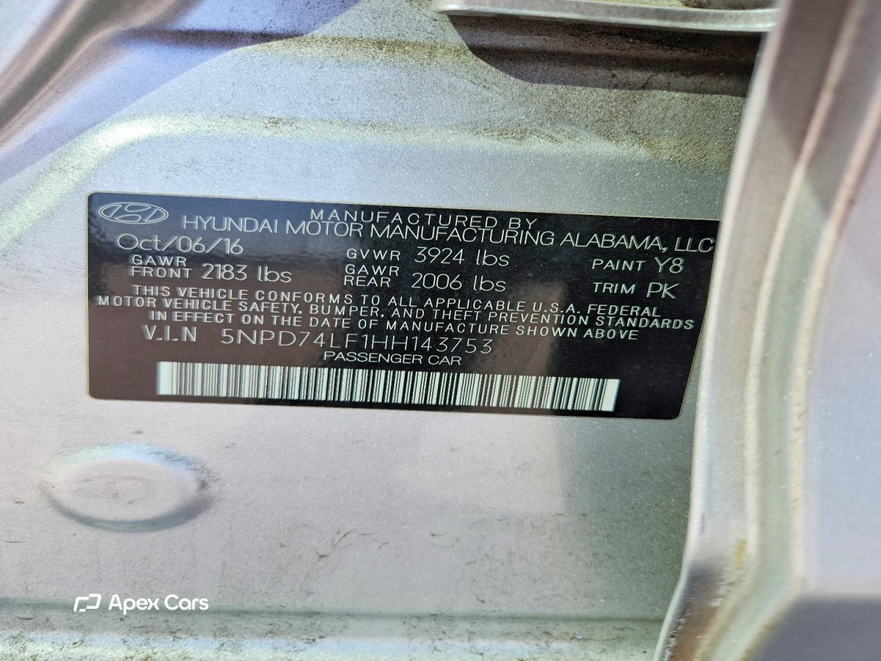 Hyundai Elantra 2017