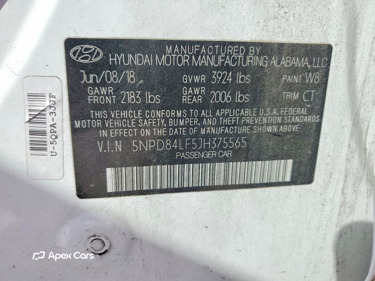 Hyundai Elantra 2018