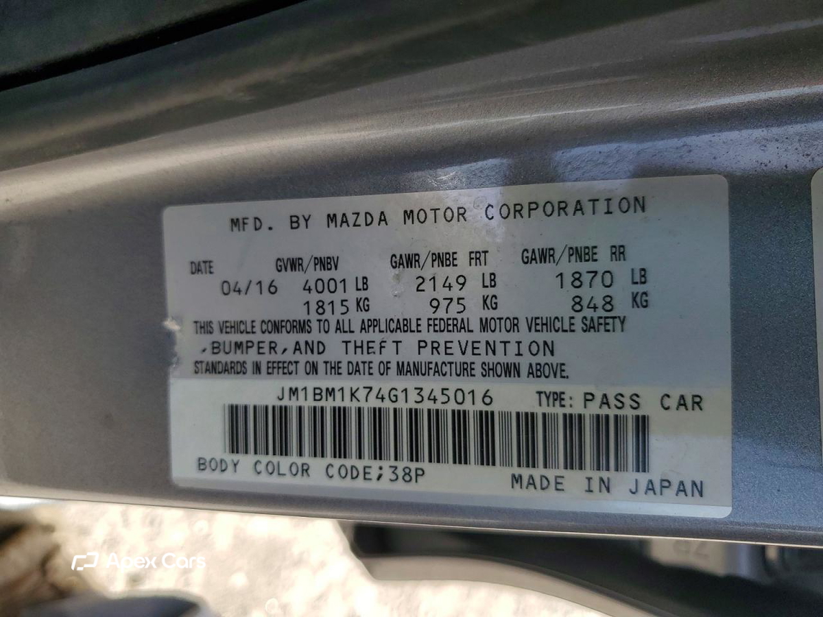 Mazda 3 2016