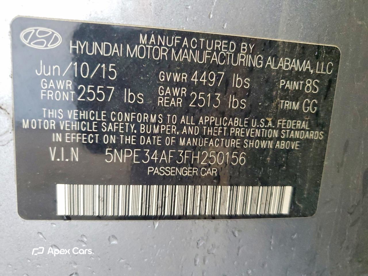 Hyundai Sonata 2015