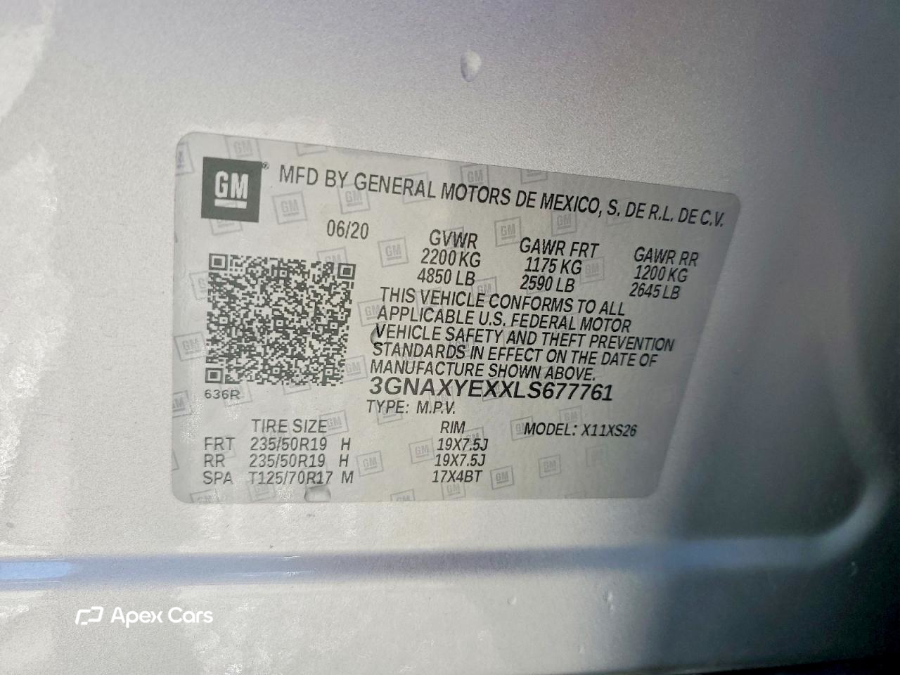 Chevrolet Equinox 2020