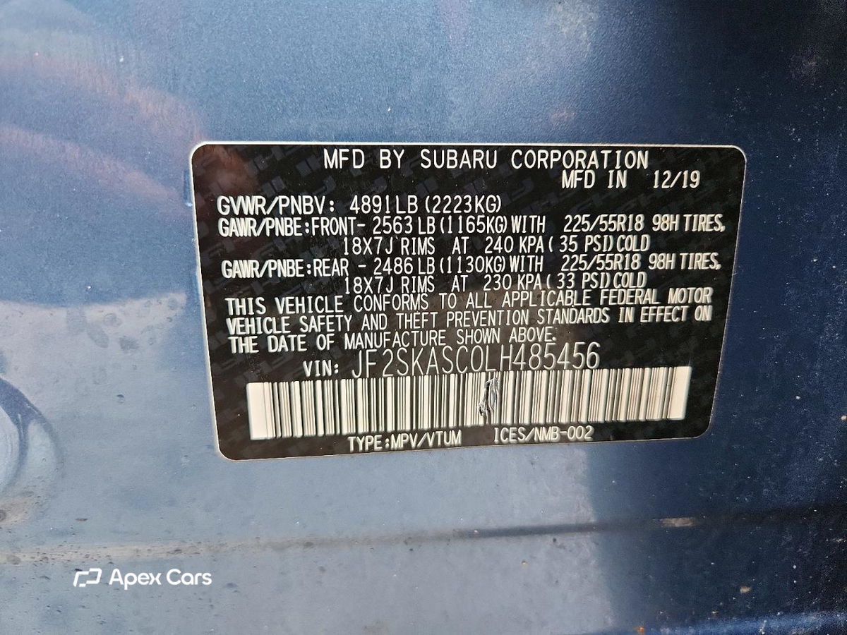 Subaru Forester 2020