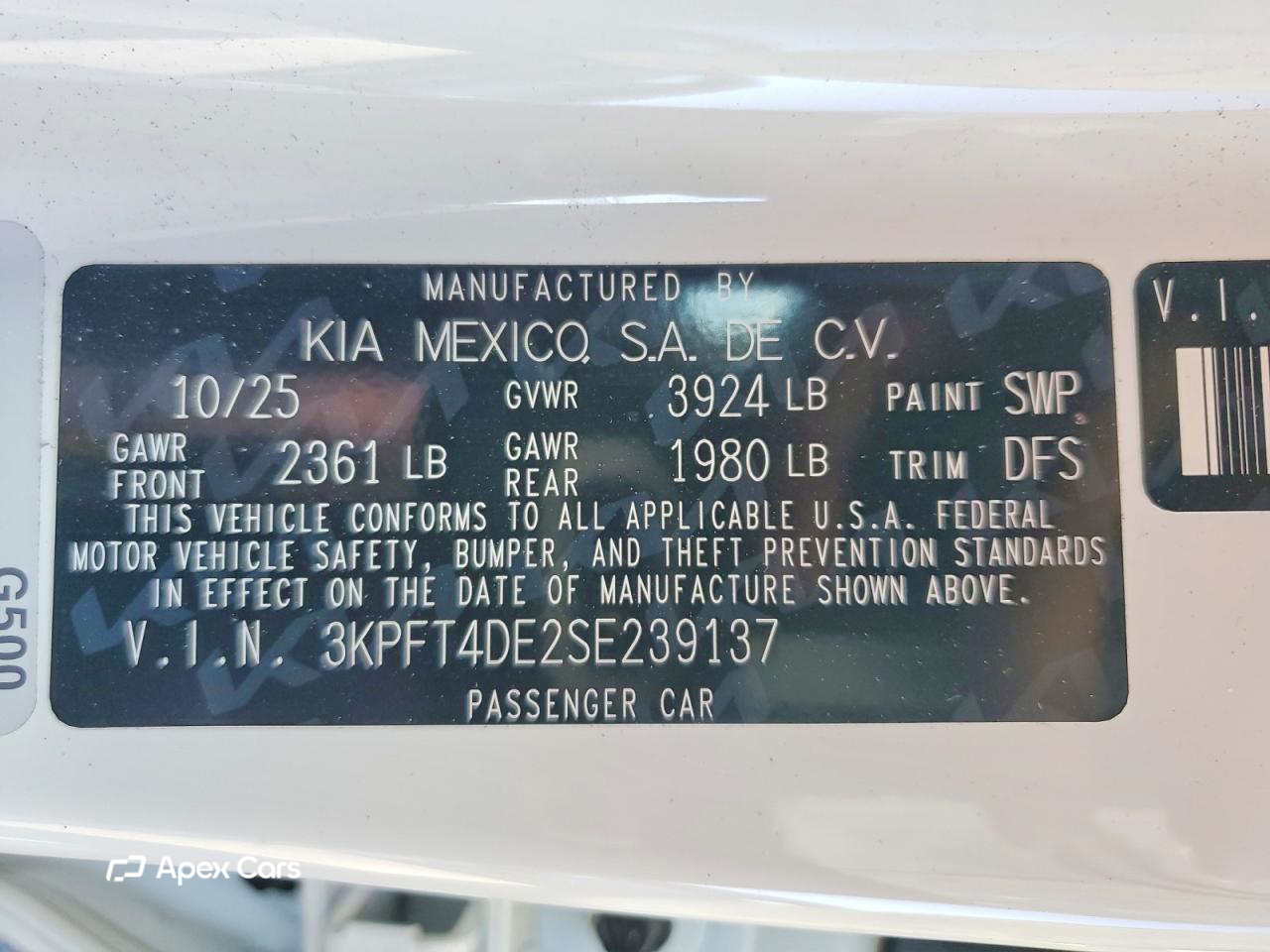 Kia K4 2025
