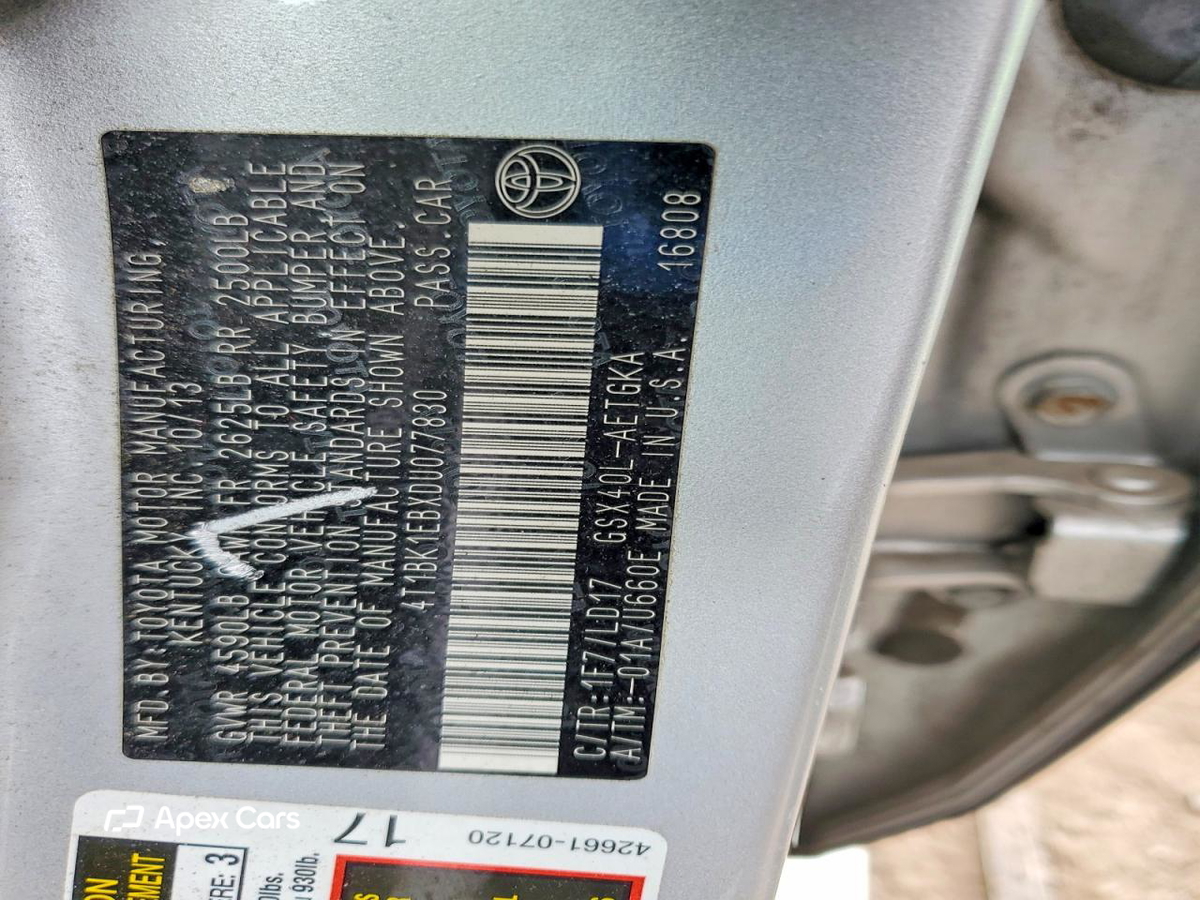 Toyota Avalon 2013