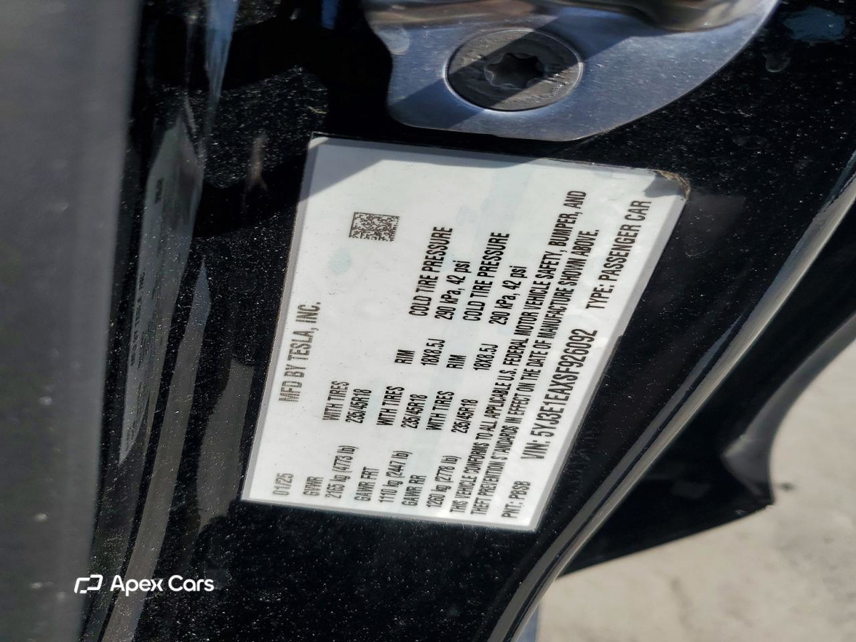 Tesla Model 3 2025