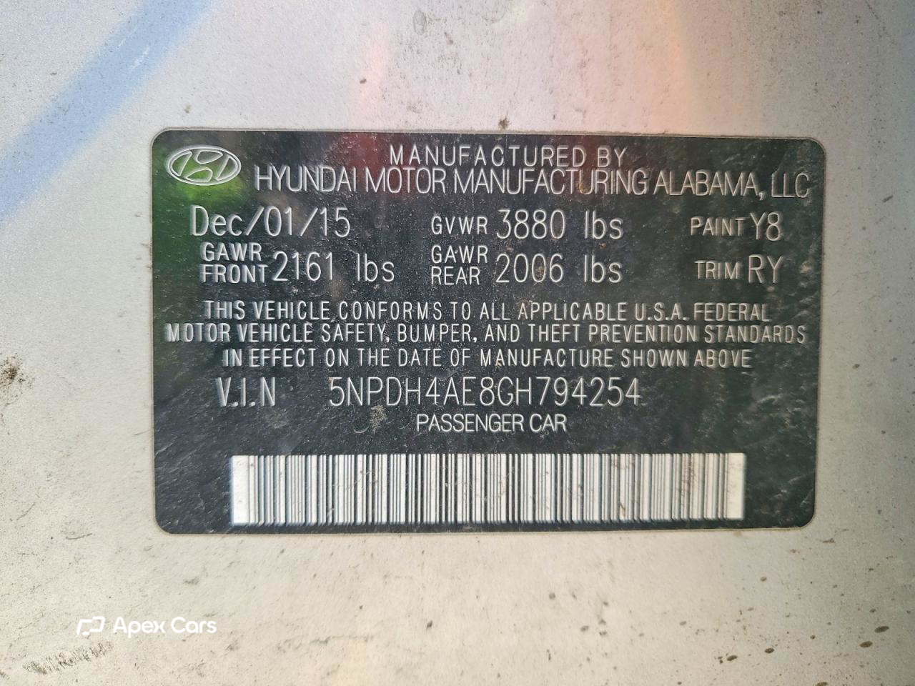 Hyundai Elantra 2016