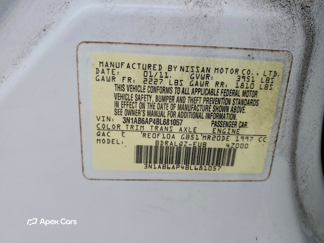 Nissan Sentra 2011