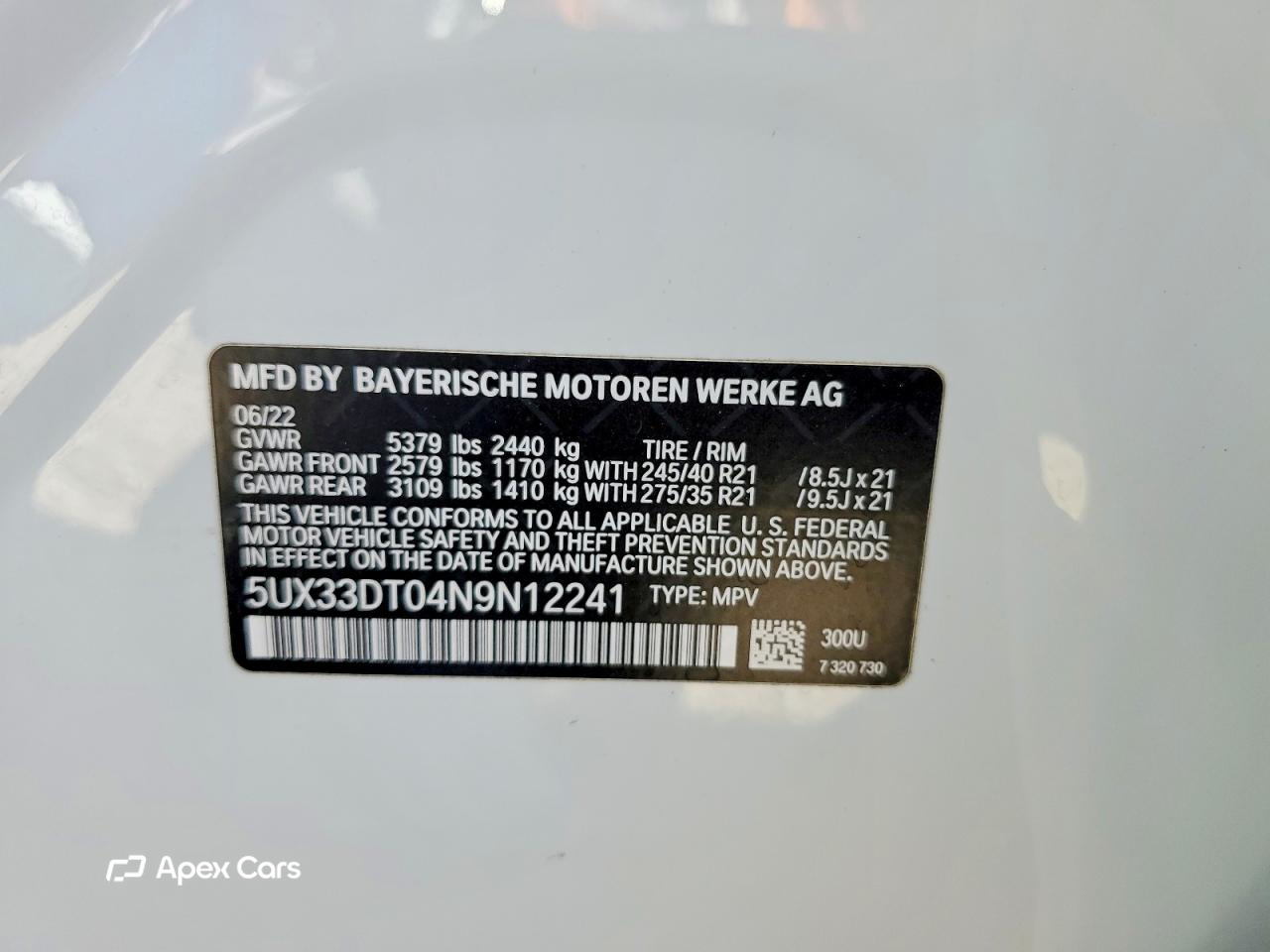 BMW X4 2022