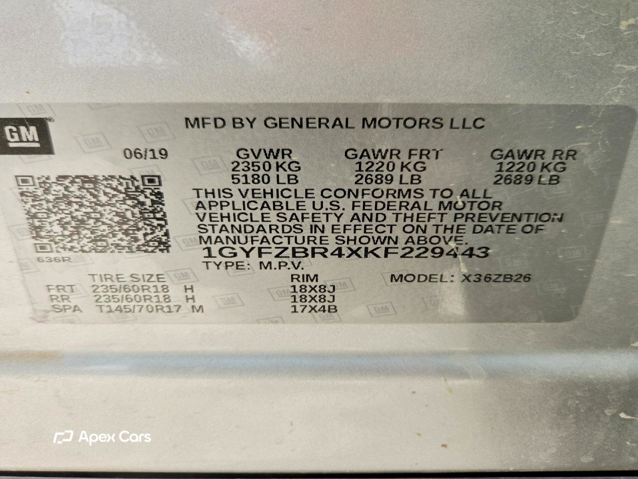 Cadillac XT4 2019