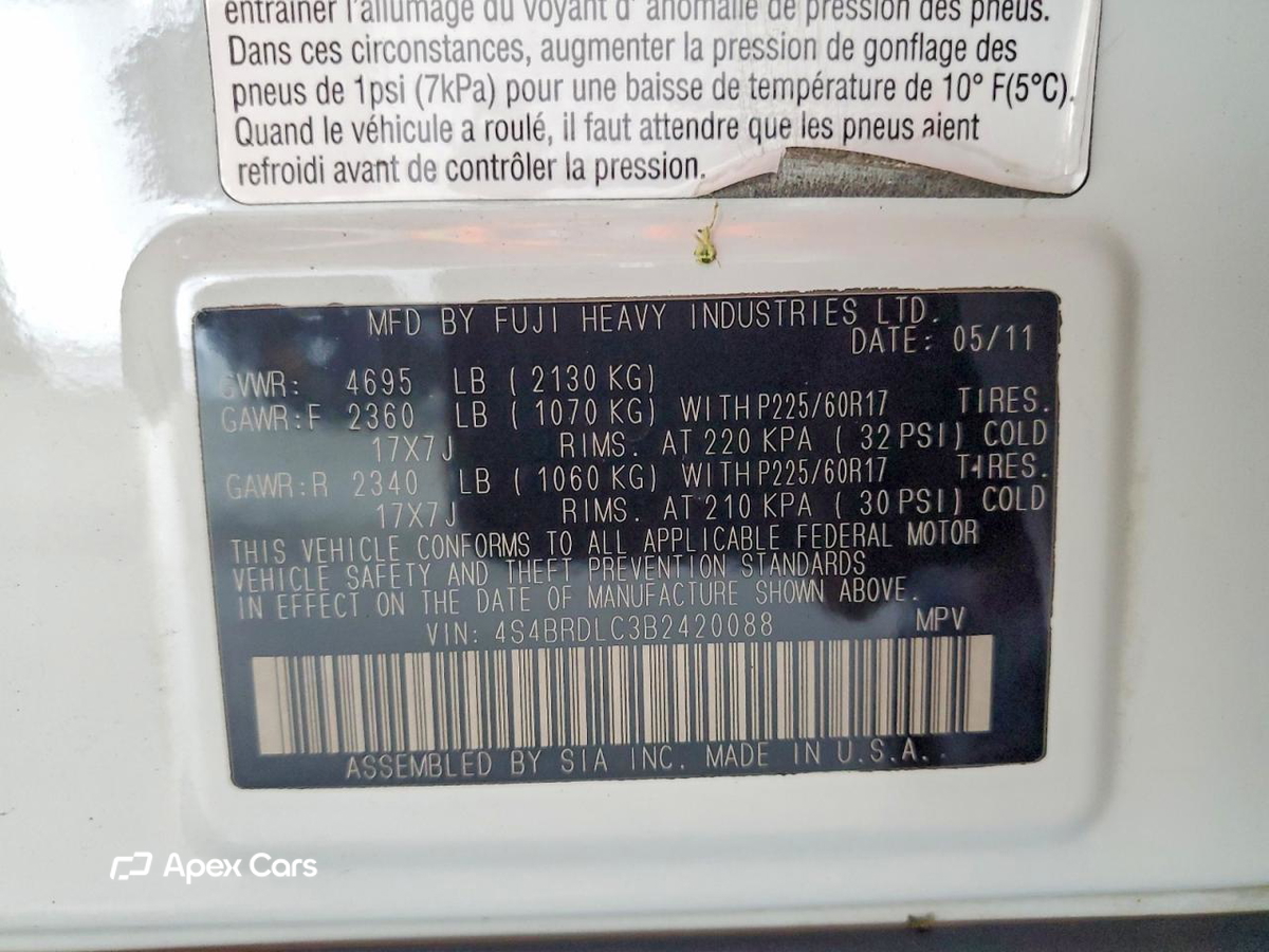 Subaru Outback 2011