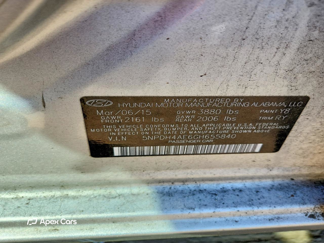 Hyundai Elantra 2016
