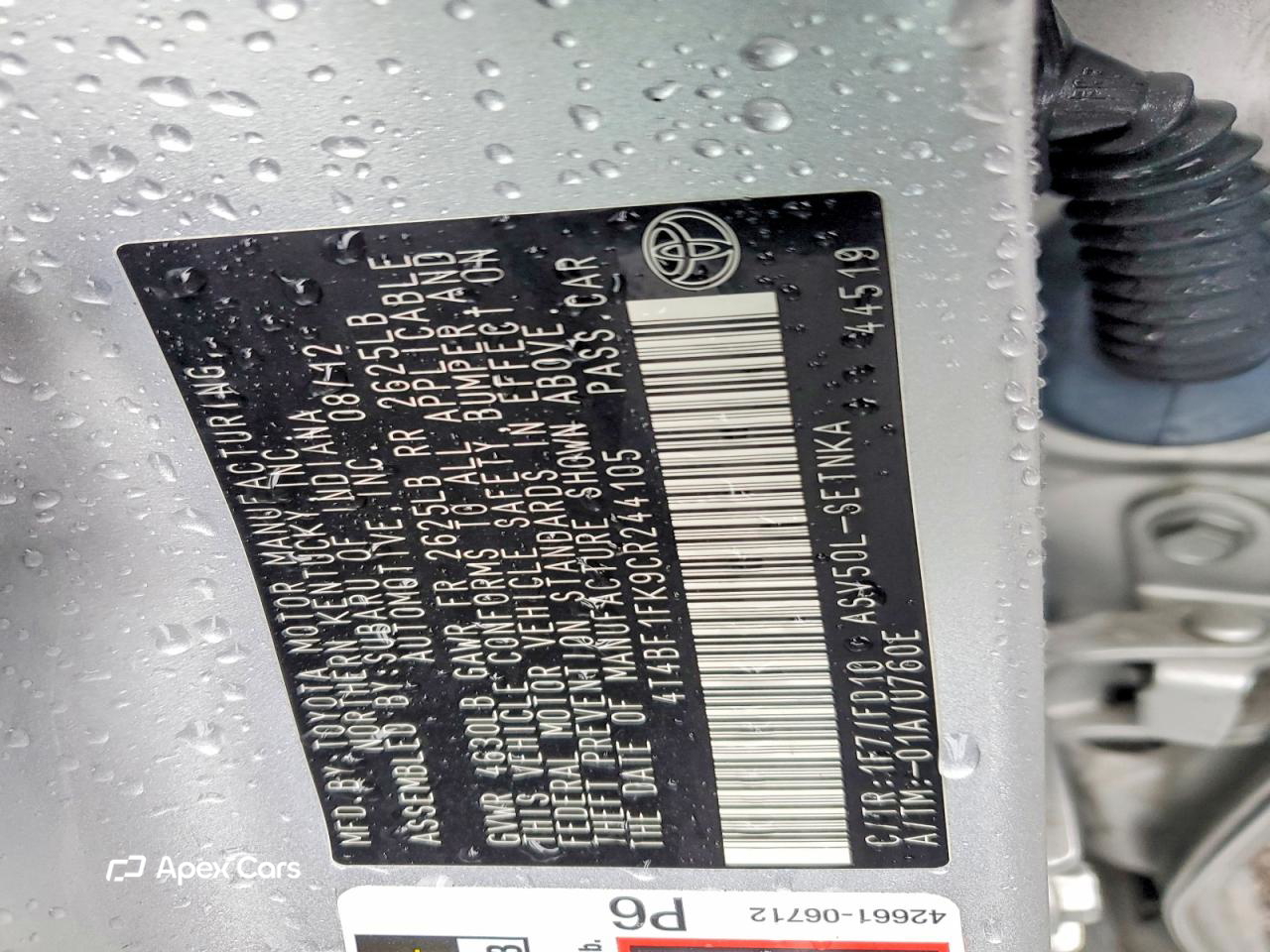 Toyota Camry 2012