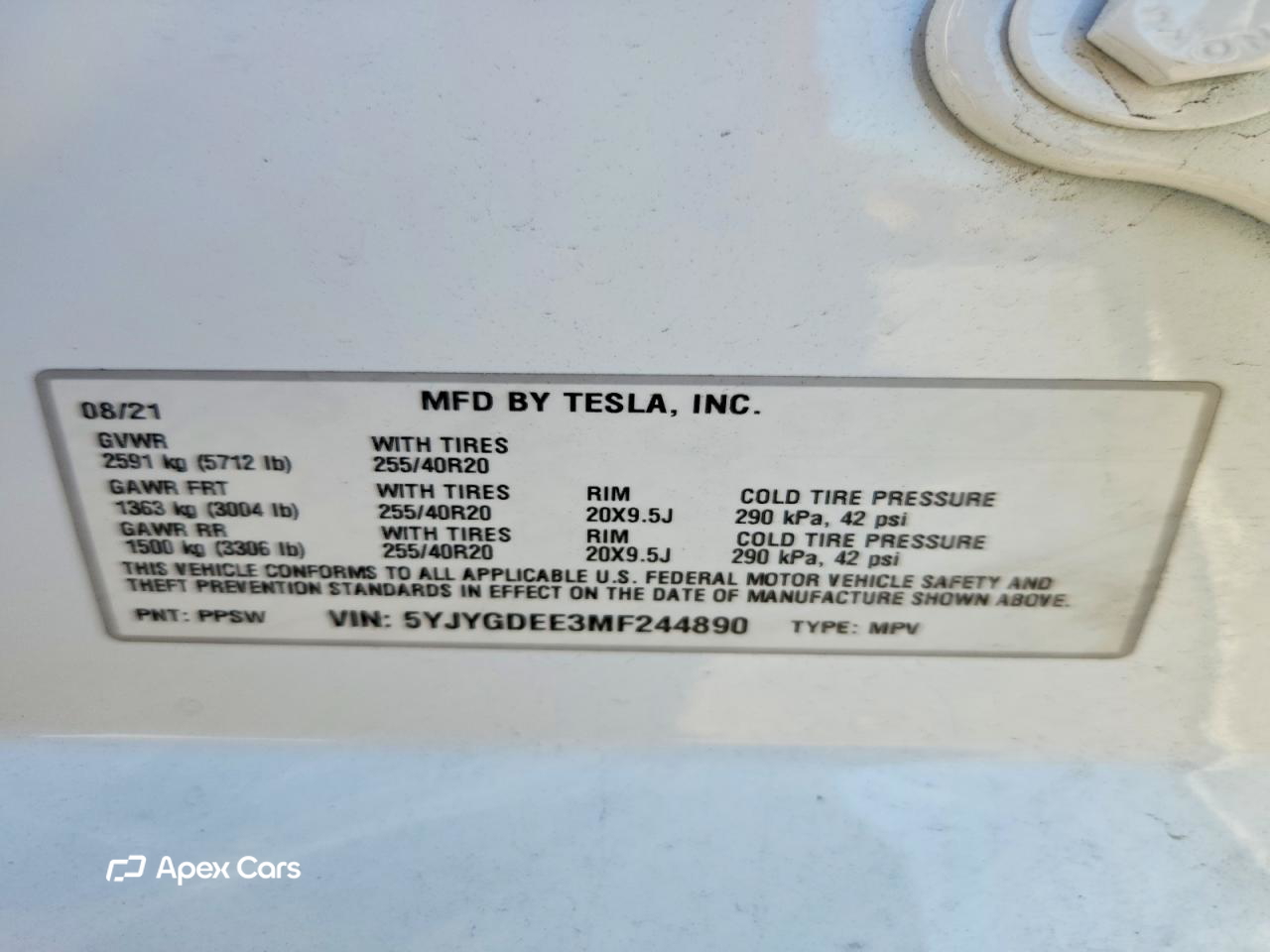 Tesla Model Y 2021