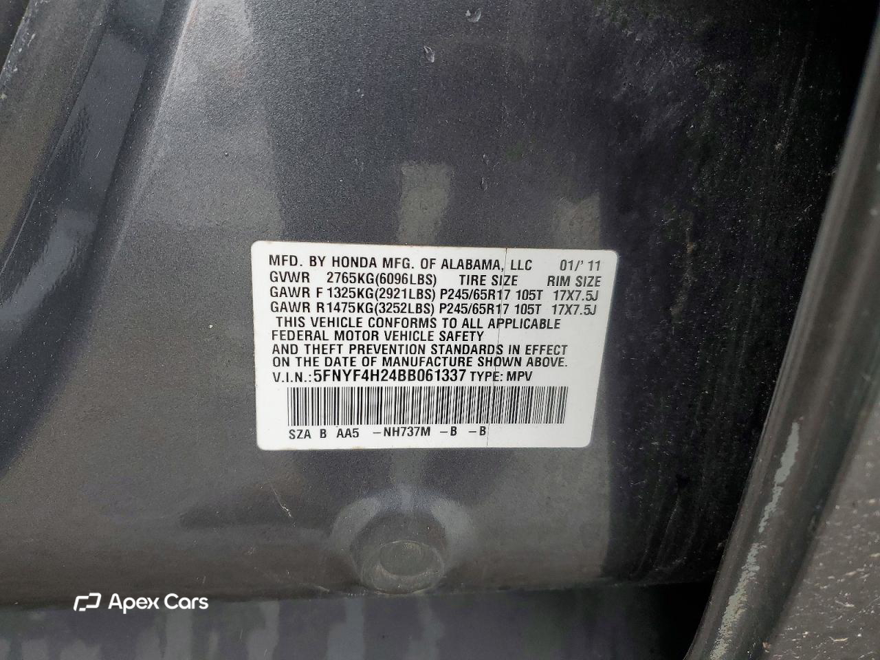 Honda Pilot 2011