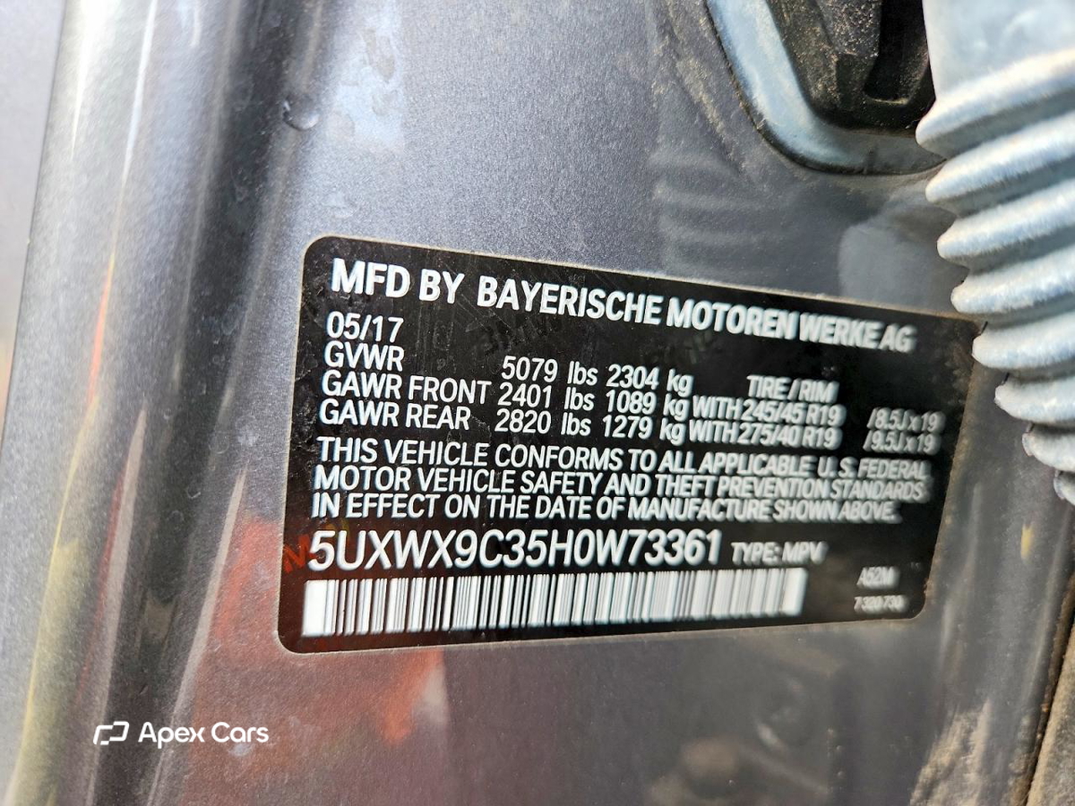 BMW X3 2017