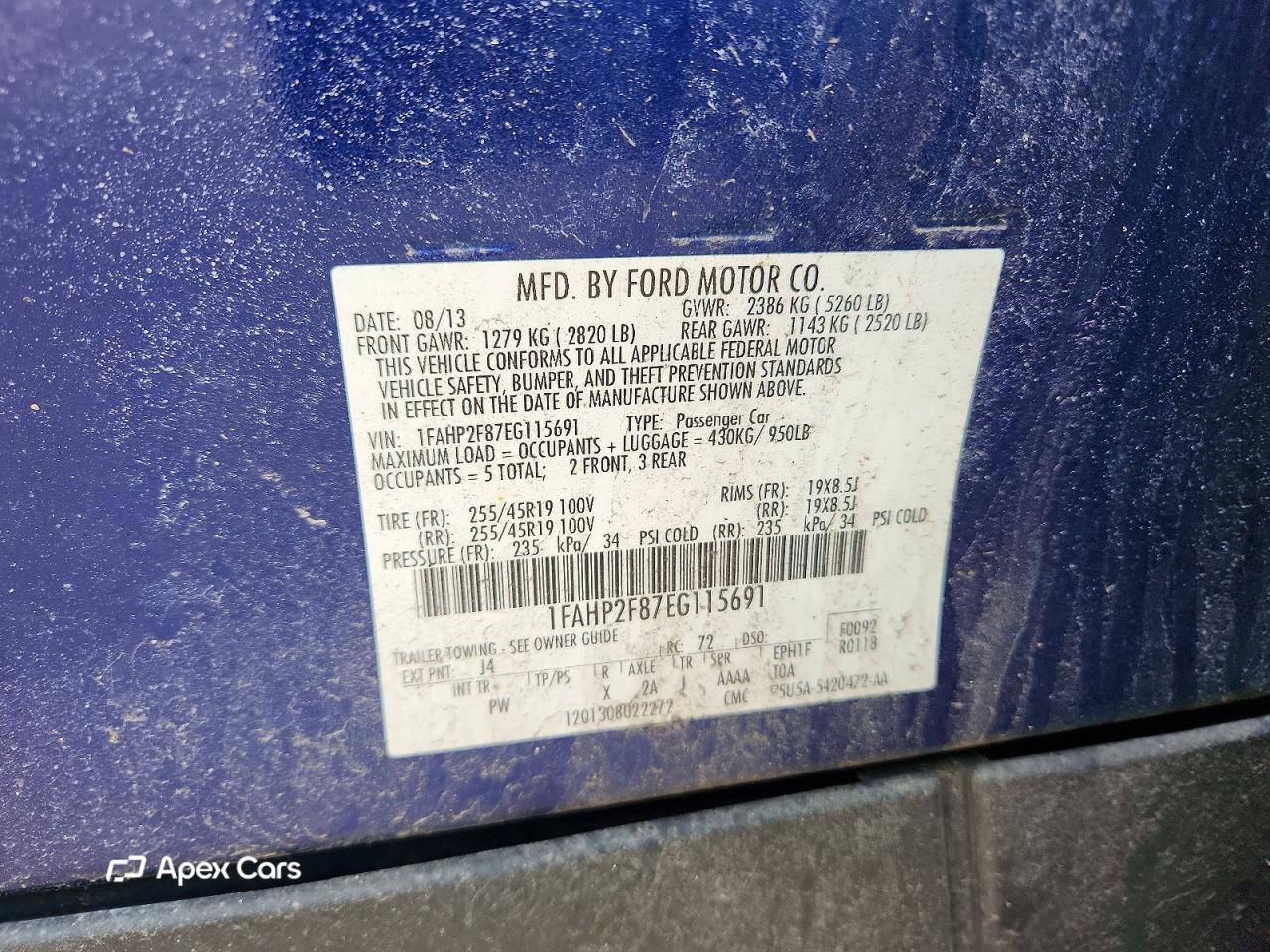 Ford Taurus 2014