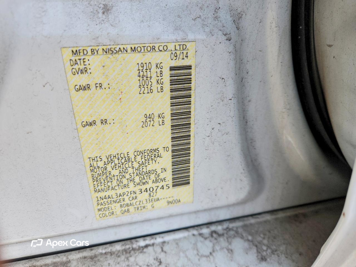 Nissan Altima 2015