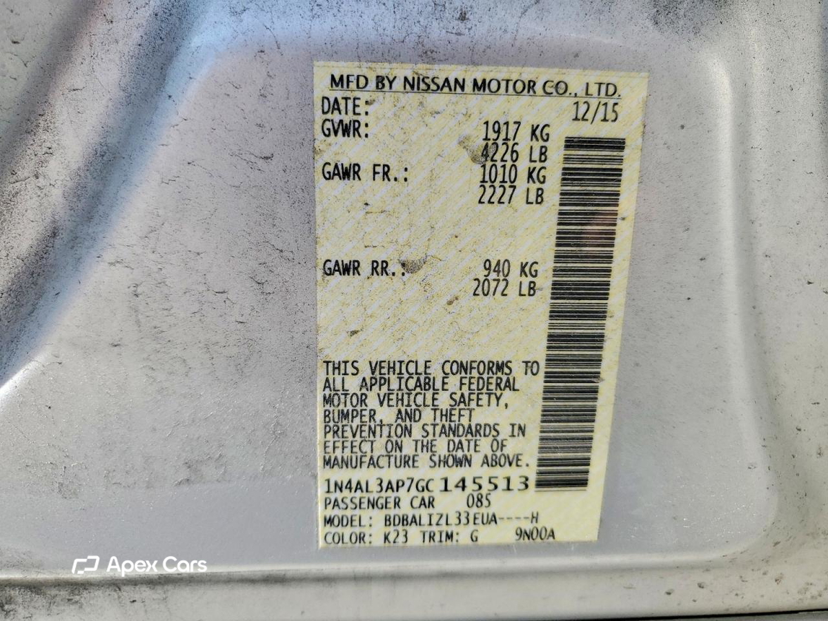 Nissan Altima 2016