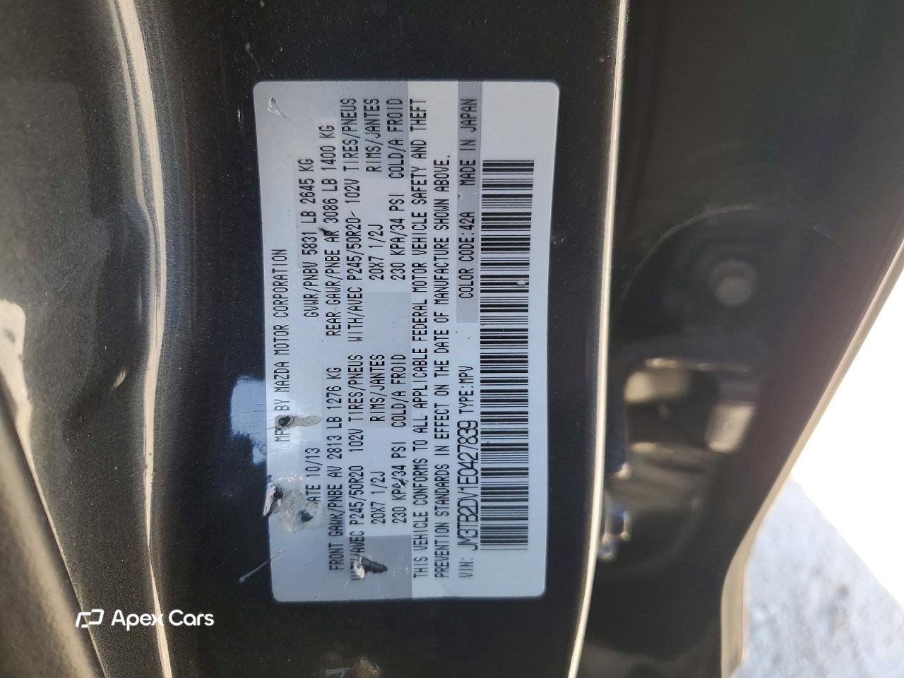 Mazda CX-9 2014