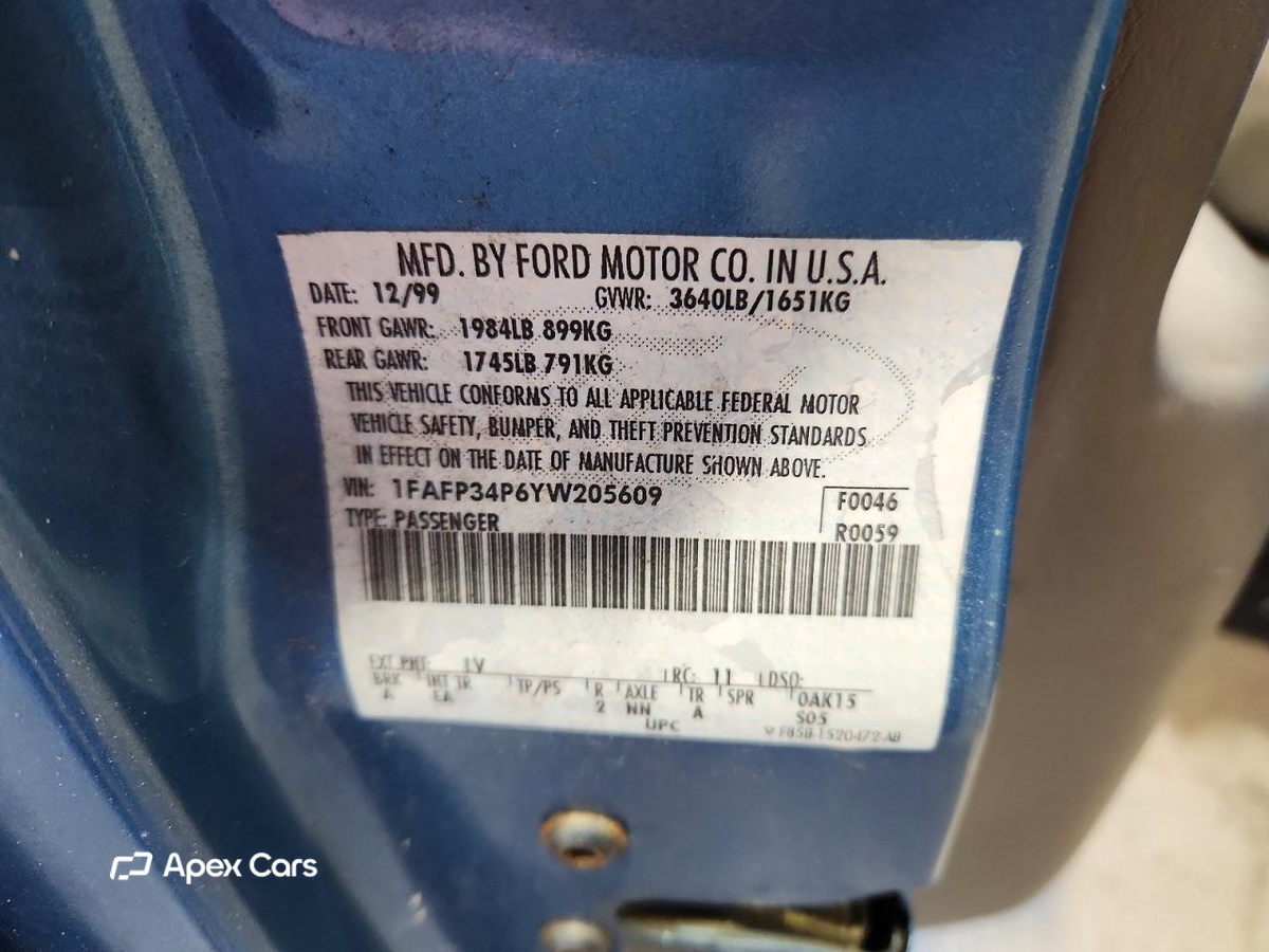Ford Focus 2000
