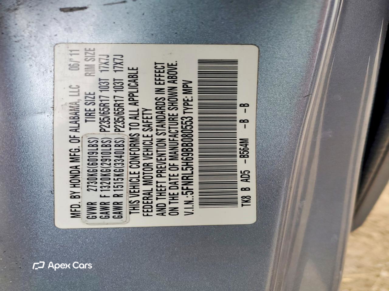 Honda Odyssey 2011