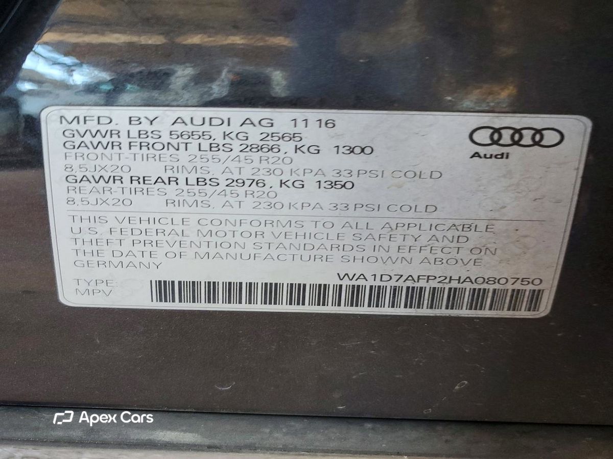 Audi Q5 2017