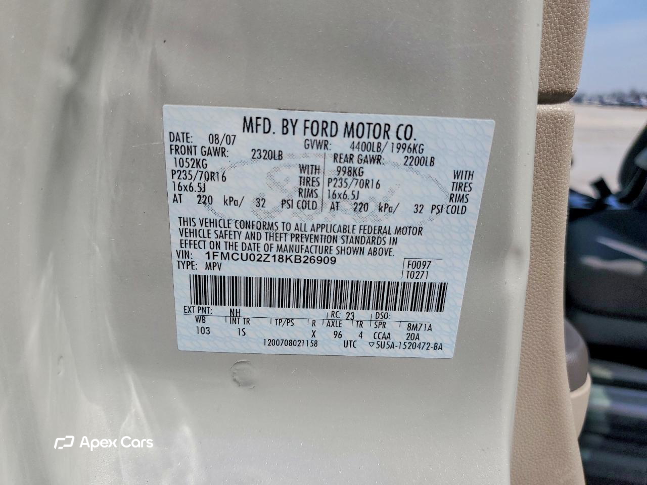 Ford Escape 2008
