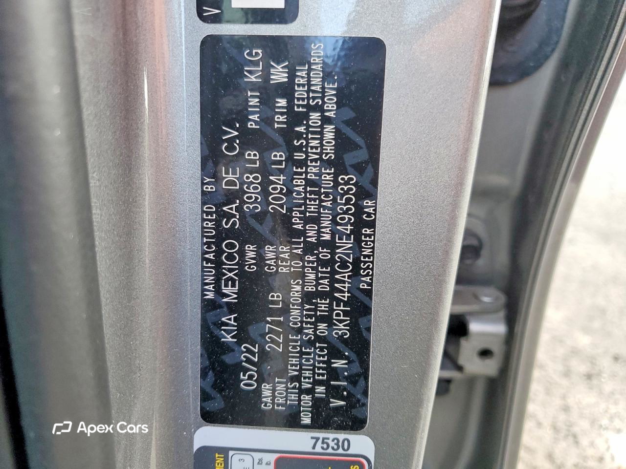 Kia Forte 2022