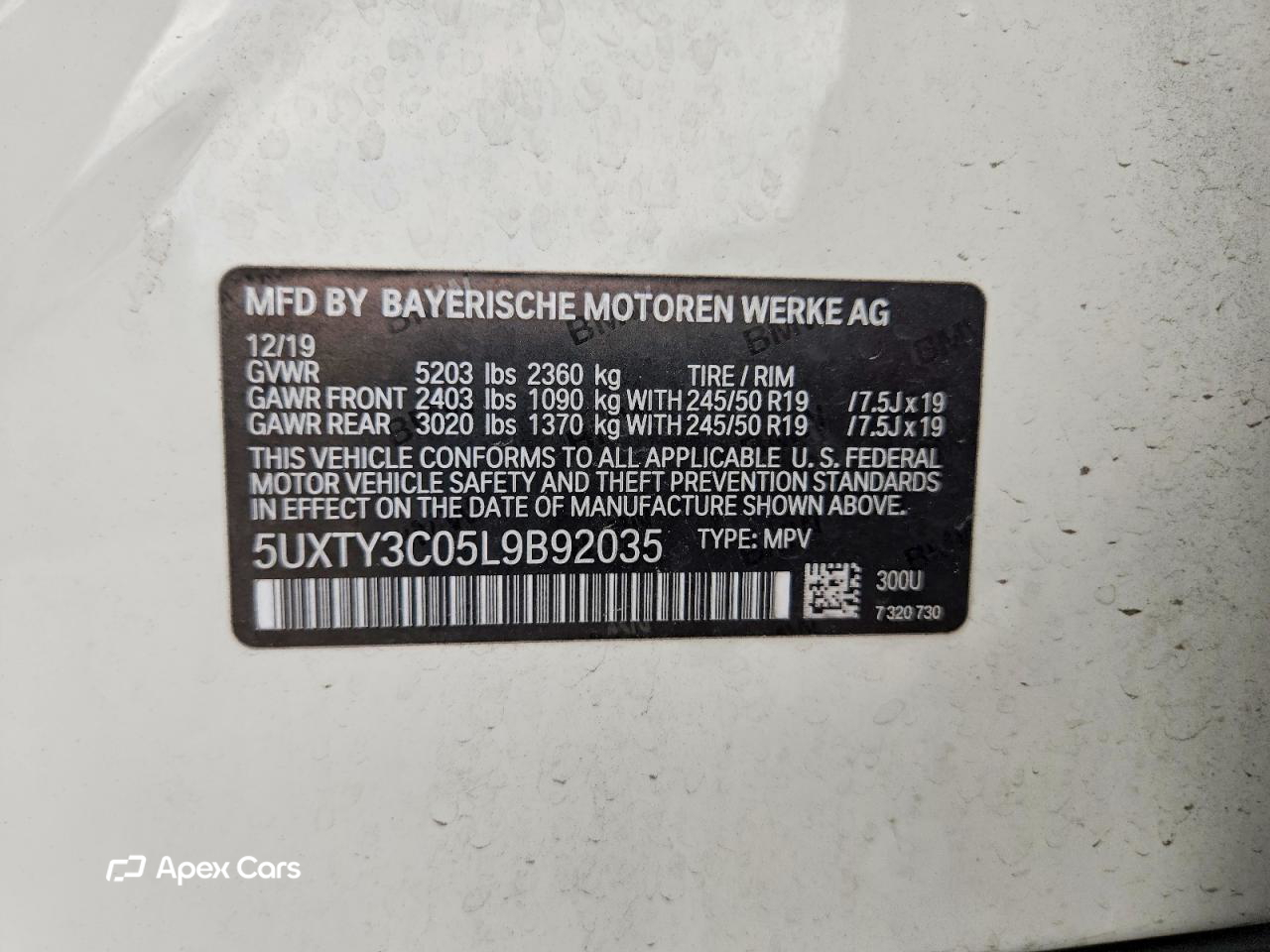 BMW X3 2020